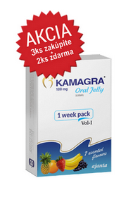 Kamagra Oral Jelly v akcii lacno