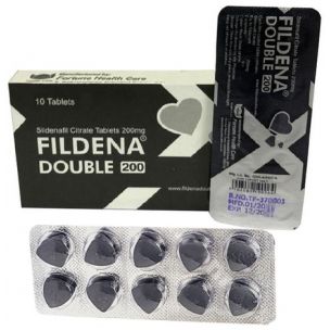 Fildena Double 200mg (Sildenafil) : cena za 2 balenia