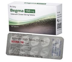 BEGMA 150mg (Sildenafil Citrate) : cena za 2 balenia