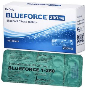 Blueforce 1 - 250mg (Sildenafil) : cena za 2 balenia