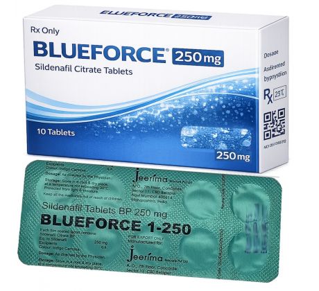 Blueforce 1 - 250mg (Sildenafil) : cena za 2 balenia