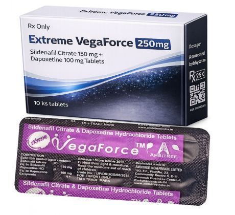 Extreme VegForce 250mg Cildenafil + Dapoxetin