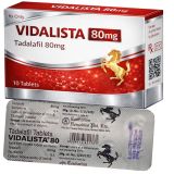 Vidalista 80mg tadalafil