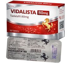 Vidalista 80mg tadalafil