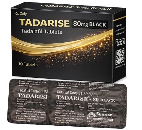 Tadarise 80mg Black new