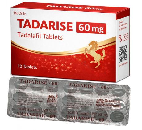 Tadarise 60mg (Tadalafil) : cena za 2 balenia
